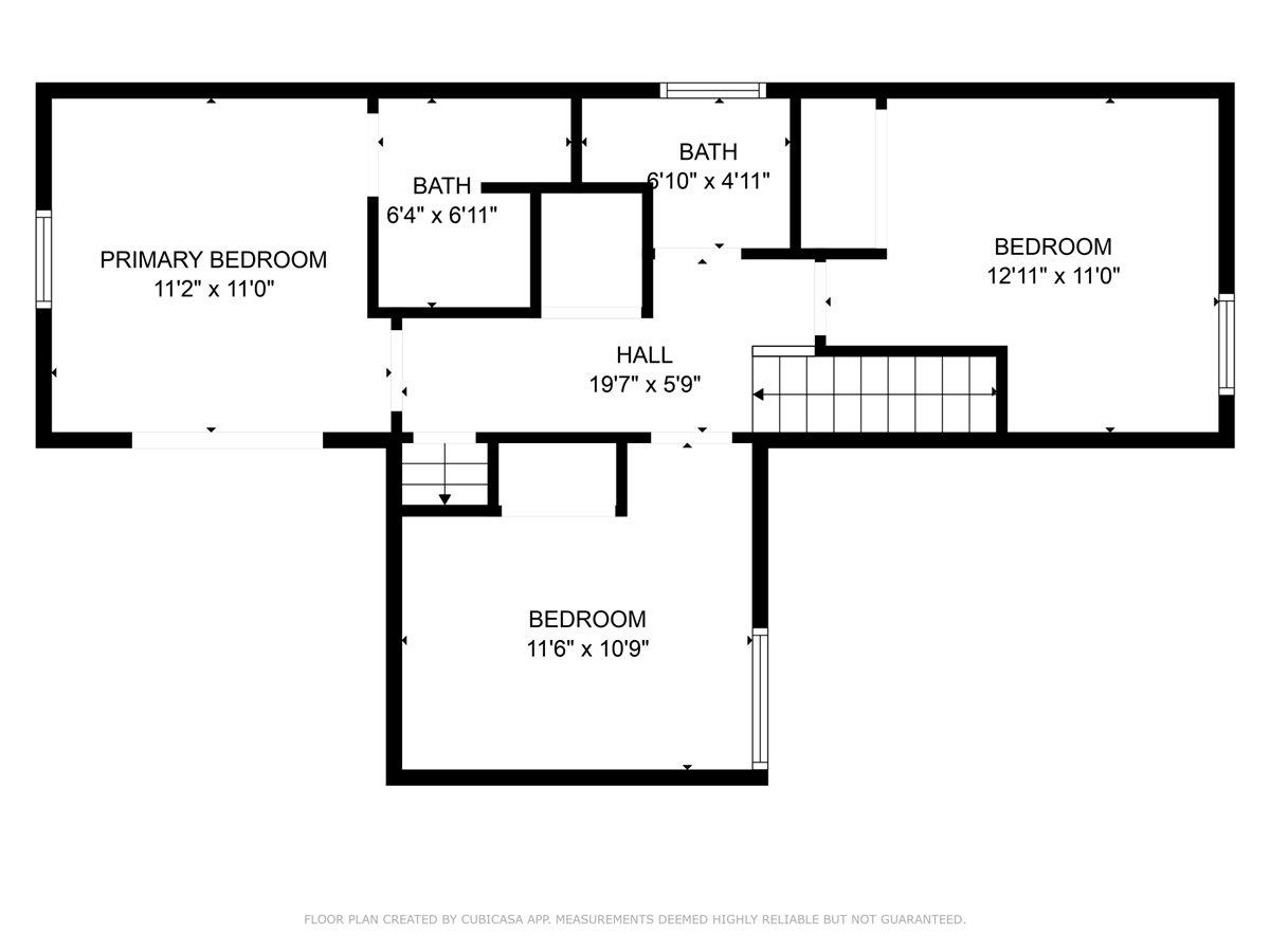 Second Level Floor Plan