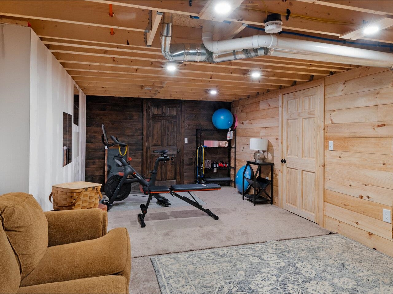 Finished basement