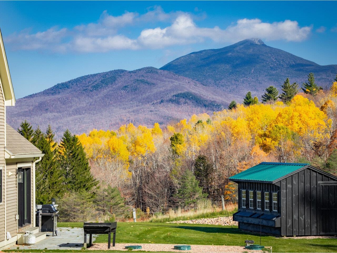 Beautiful mountain backdrop