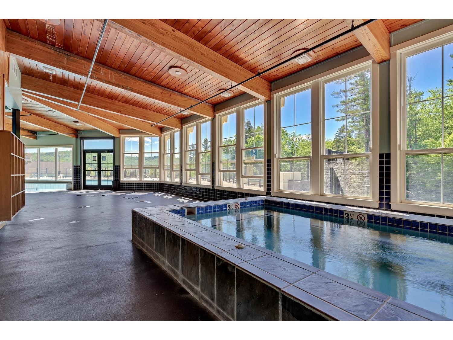 Large Indoor Hot Tub