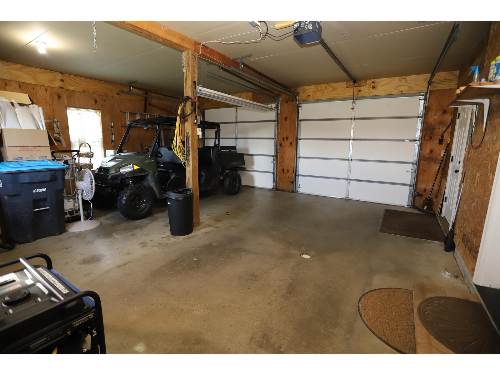 2-Car Attached Garage w/ Storage Above