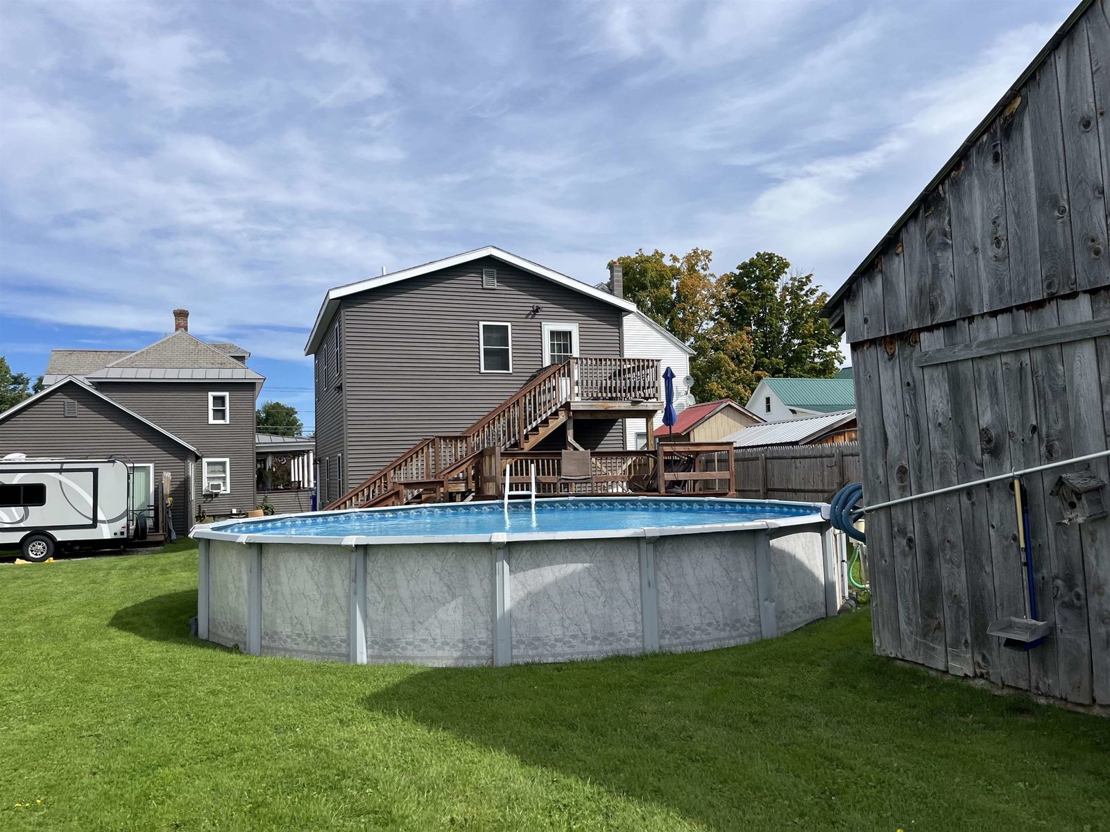 A Shed by the Pool for lots of storage