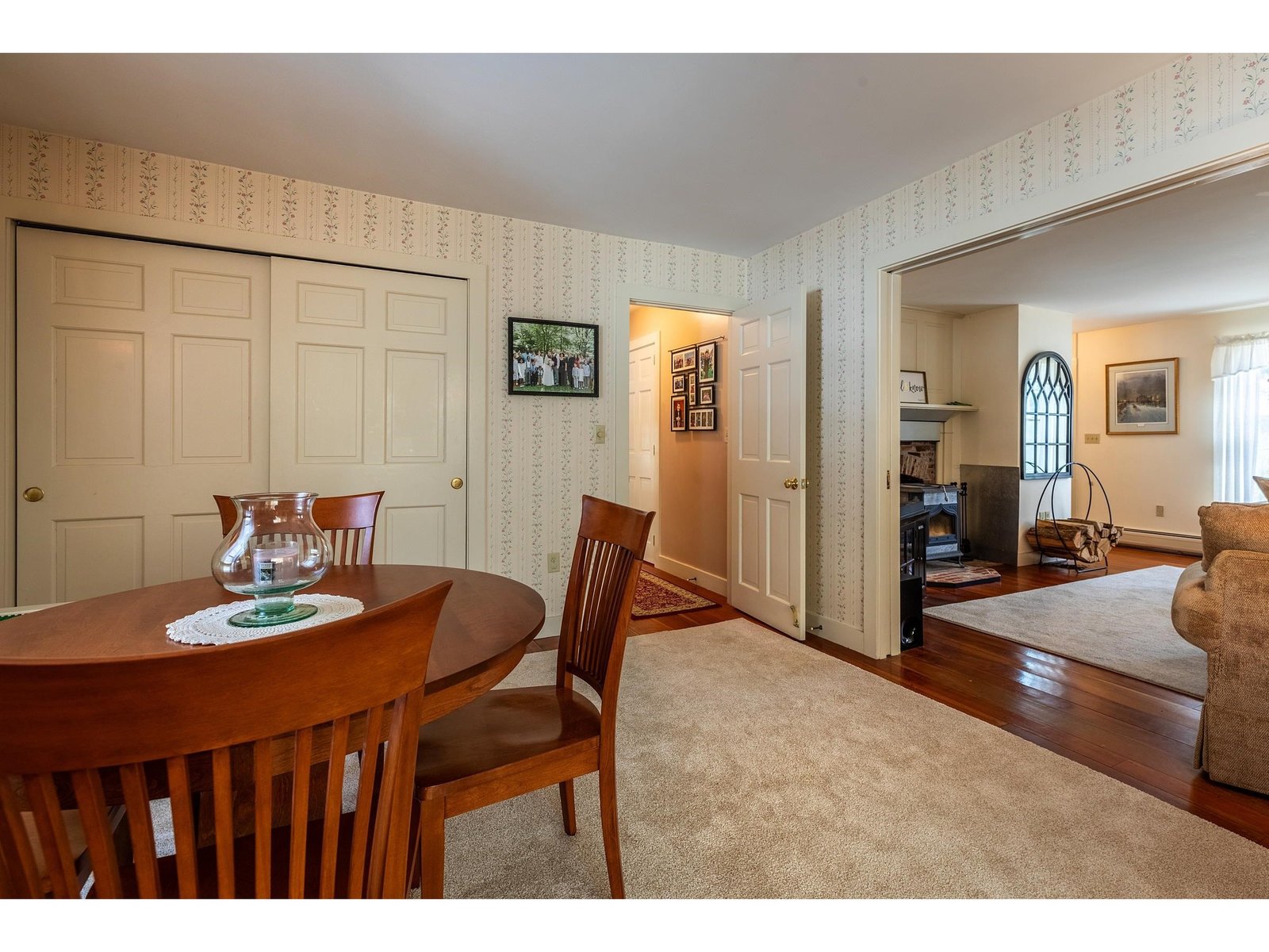 Expansive great room windows are mesmerizing!