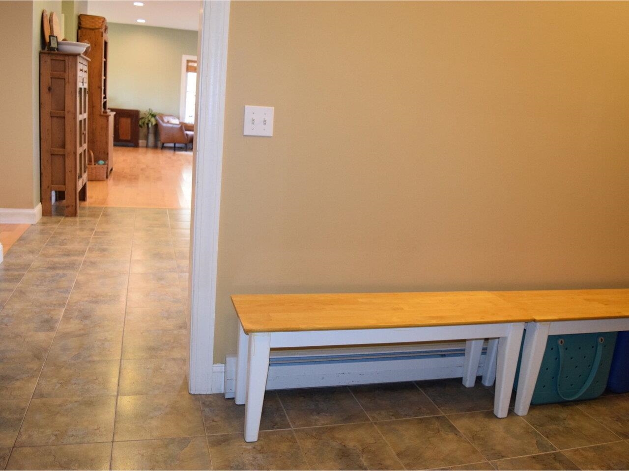 Mudroom off Garage Entry