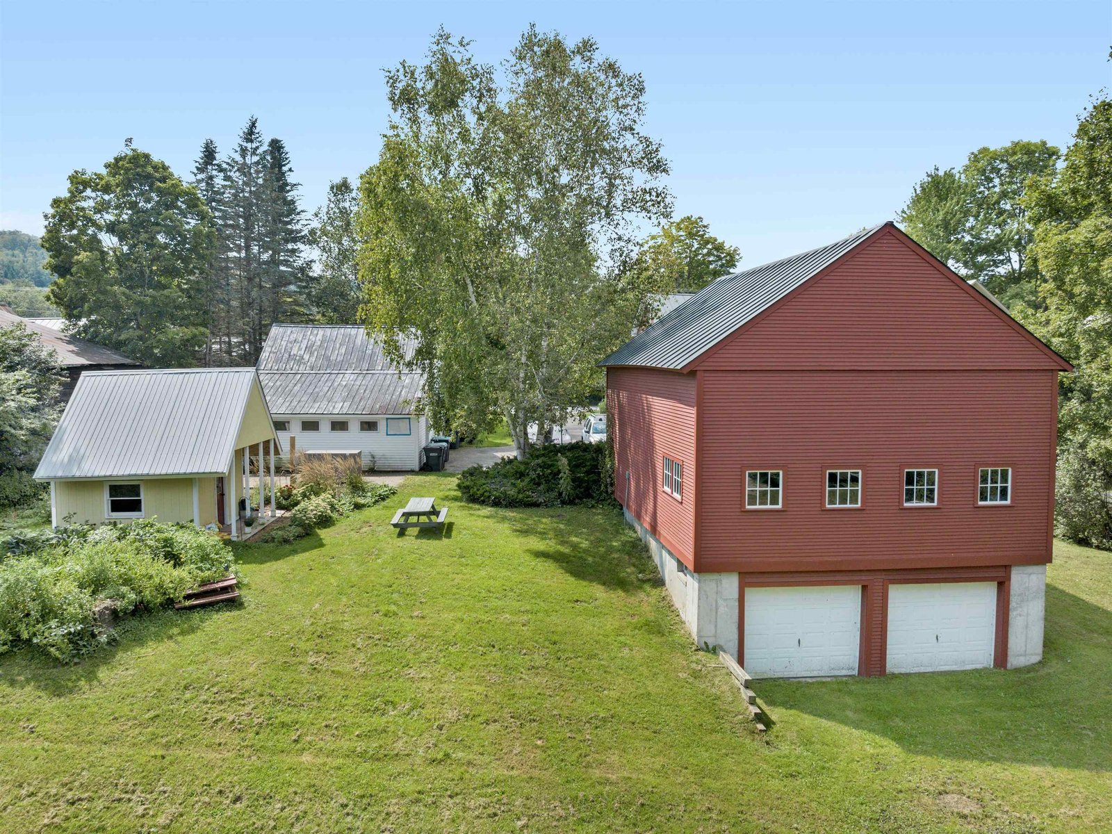 Barn, Playhouse Cottage, and Heated Garage