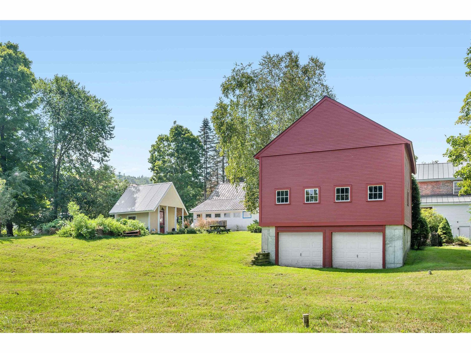 Barn, Playhouse Cottage, and Heated Garage