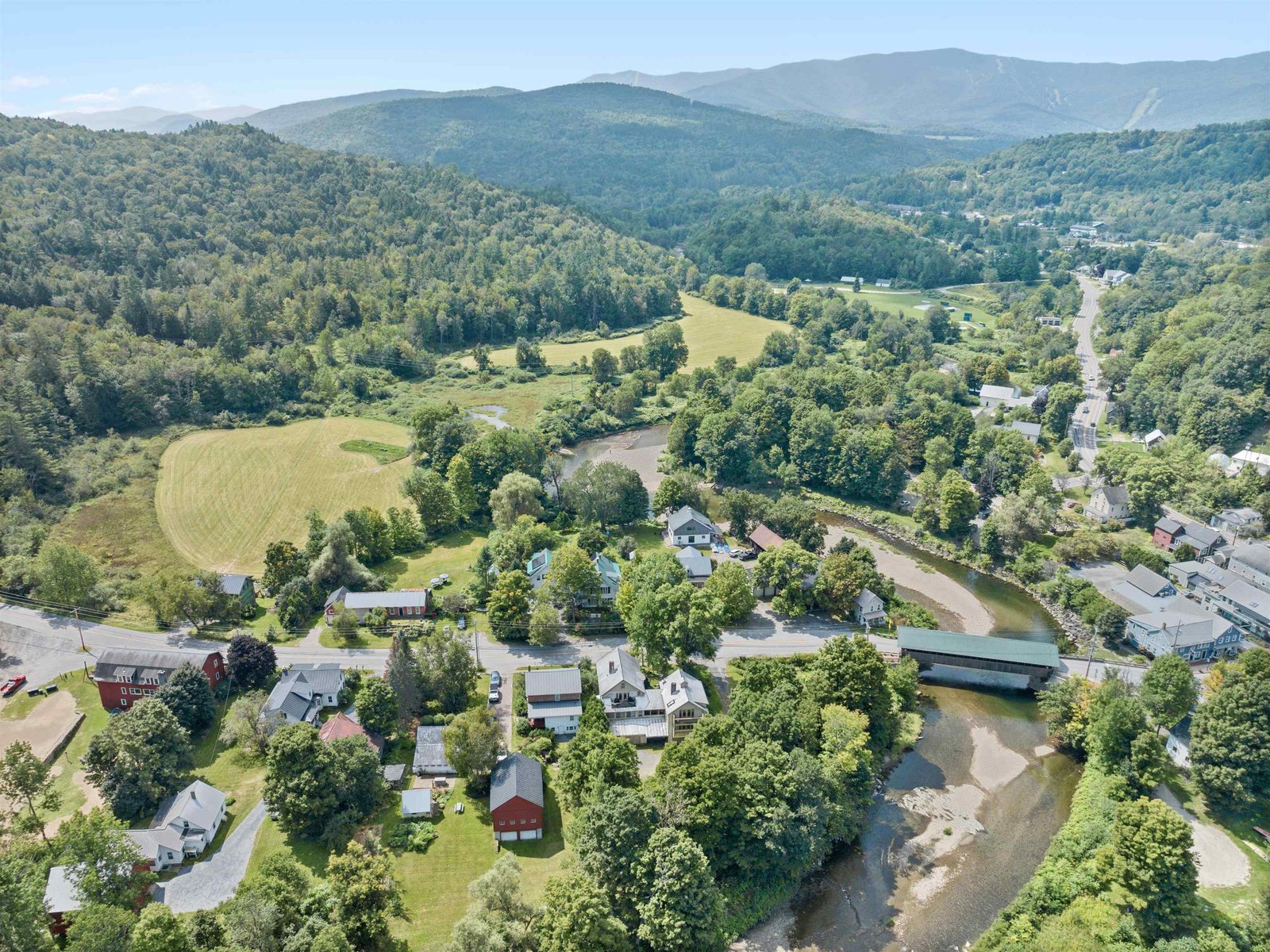 Southerly View of Property Looking at Sugarbush Resorts