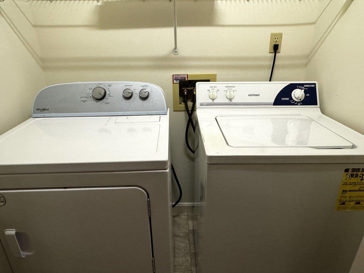 Washer and Dryer