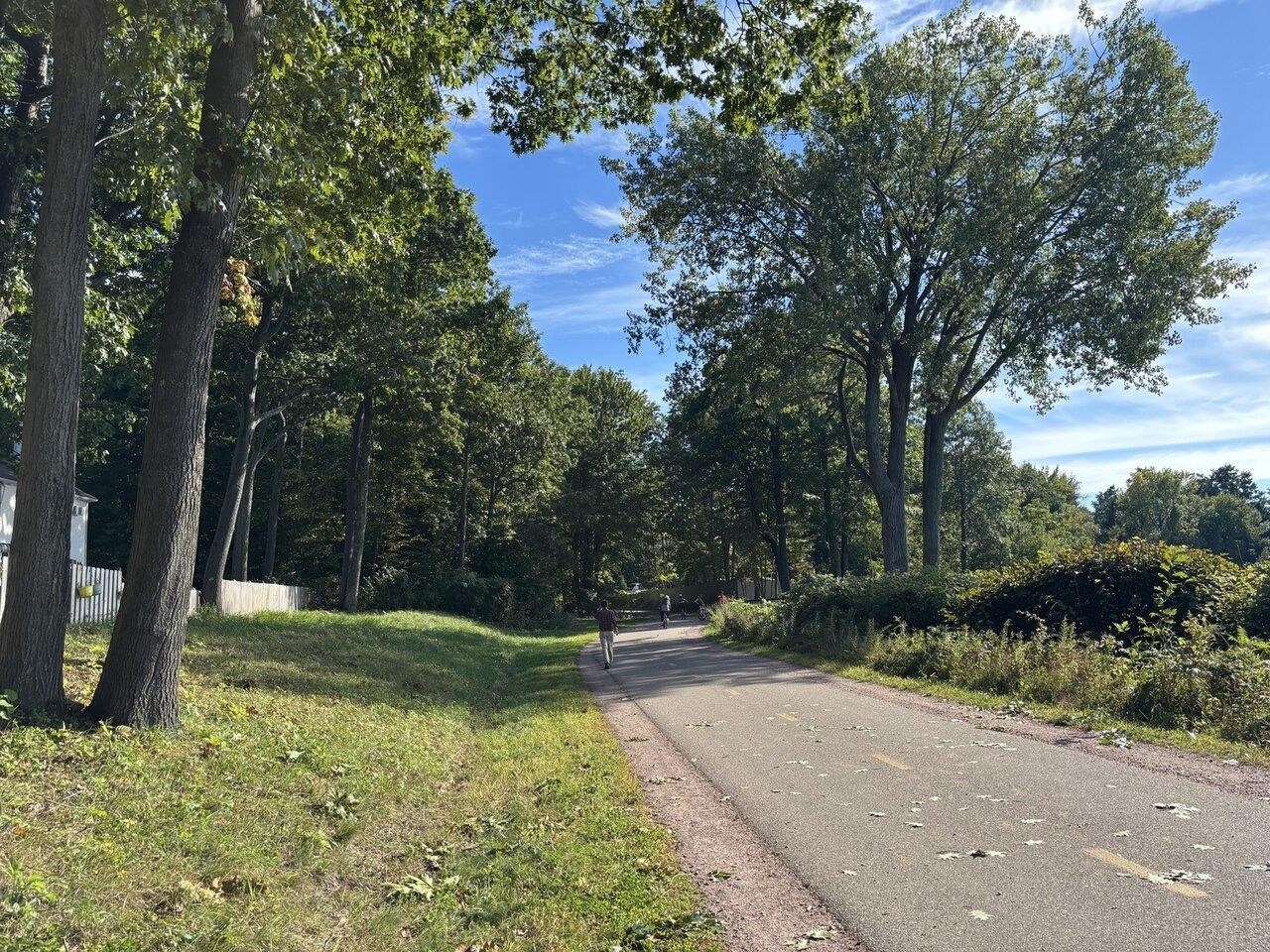 Bike Path Into Burlington