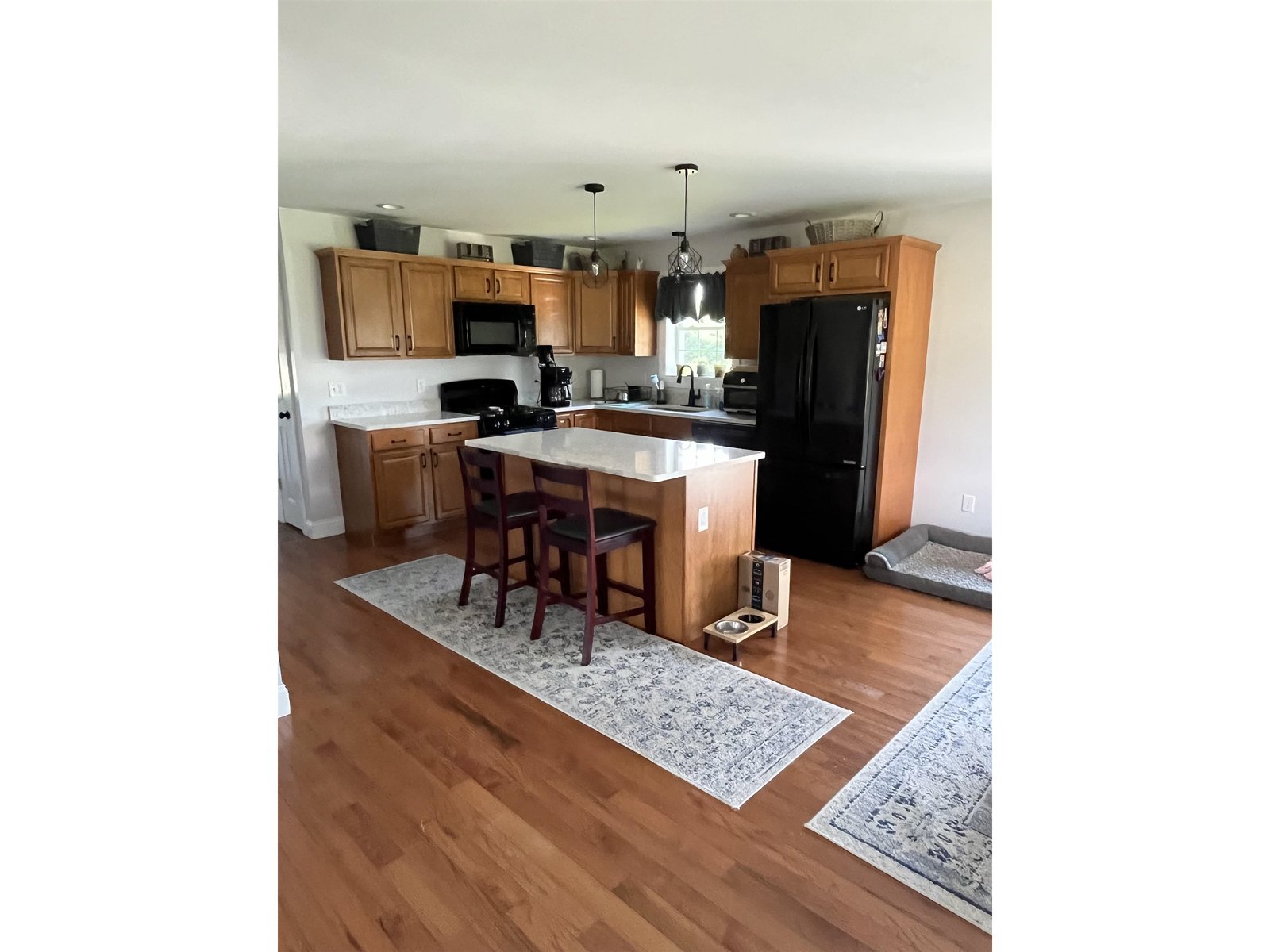 spacious updated kitchen