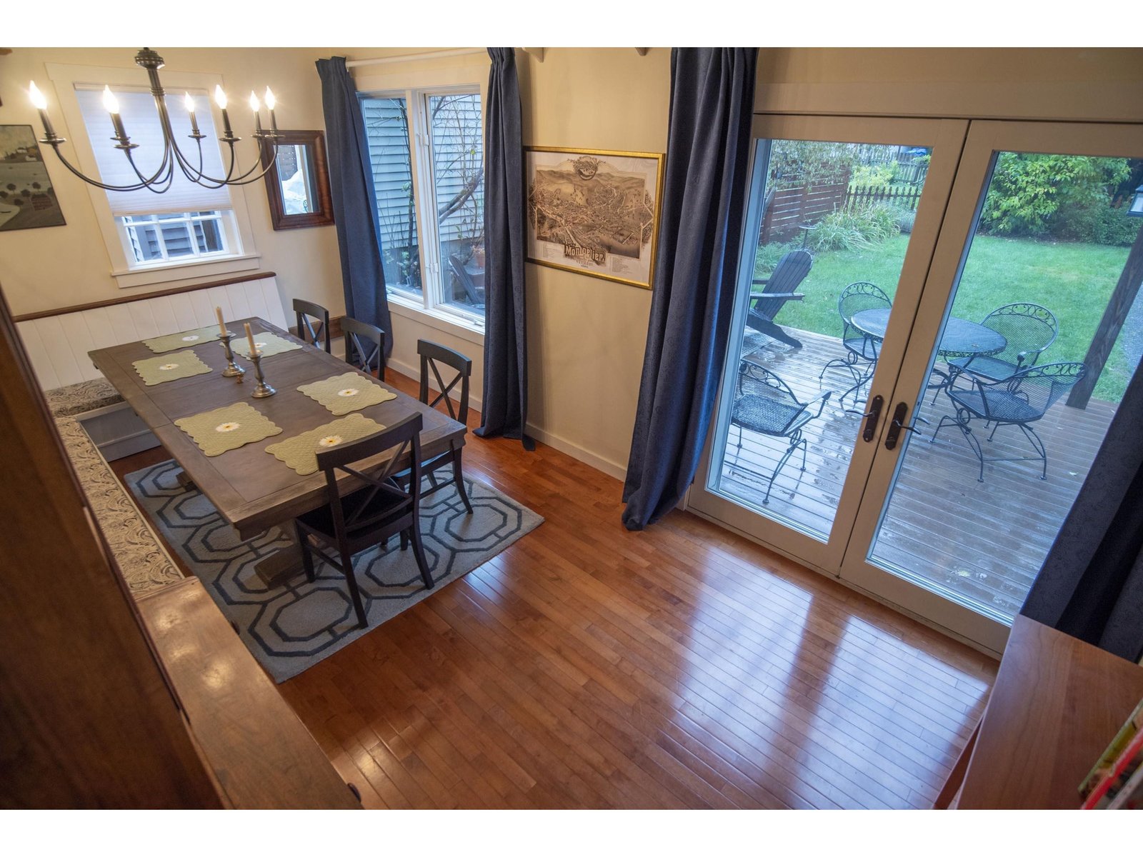 Doors to Back Deck