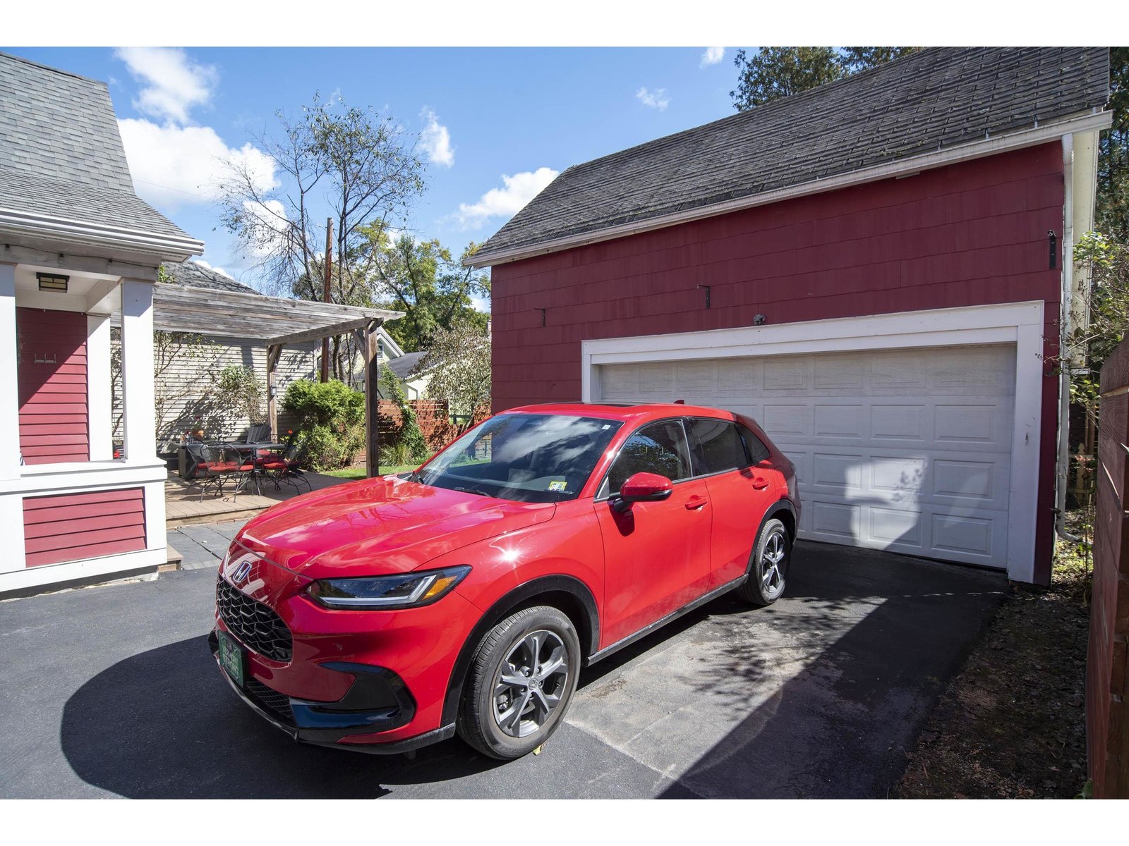 Two Car Garage, Level Driveway