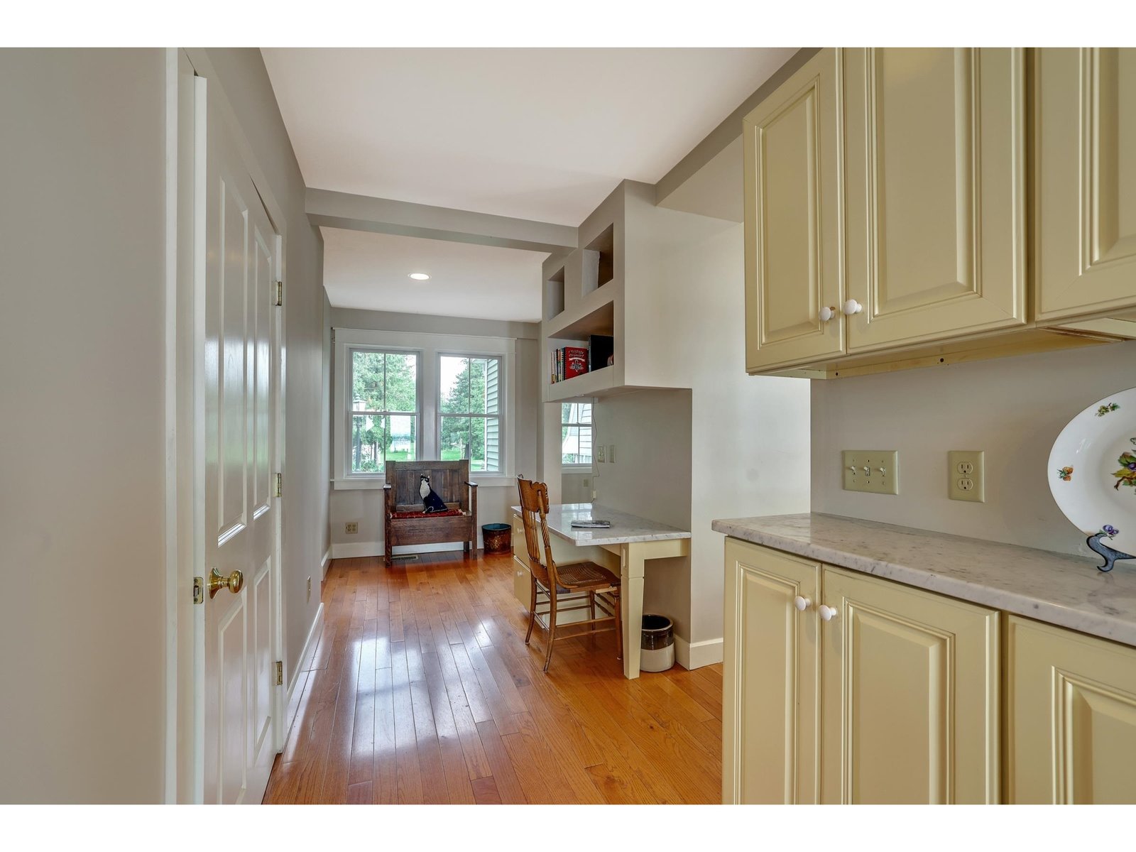 pantry and buffet area