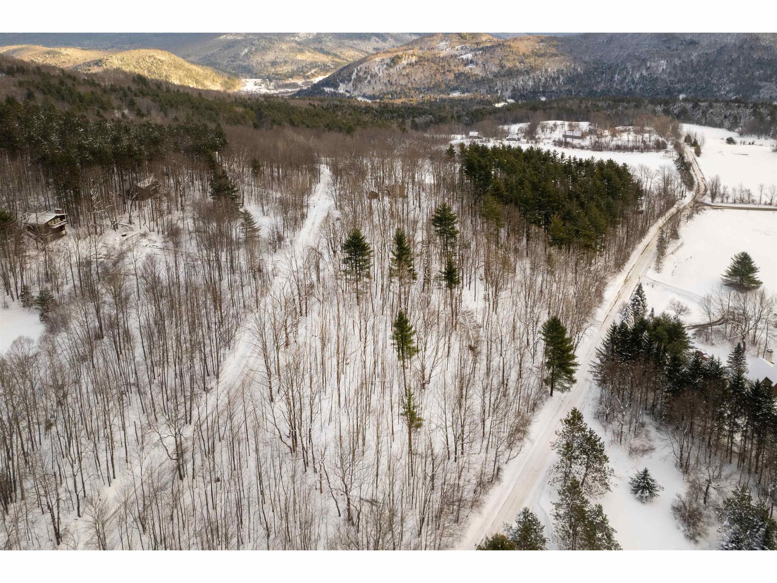 Approximate Lot Lines - Austin Hill Road in Foreground