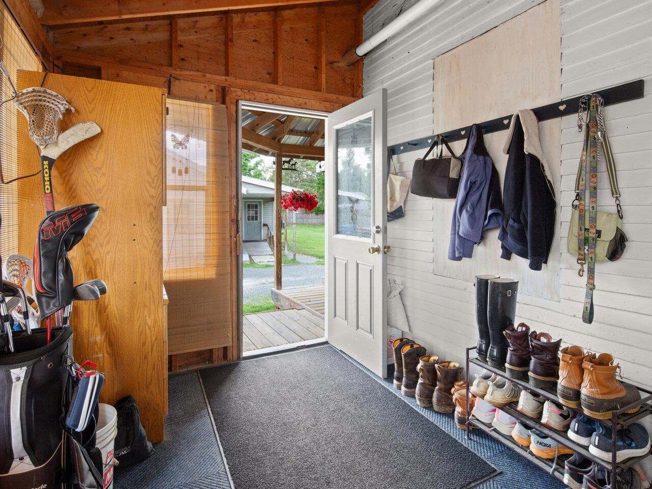 Mudroom to Back Deck