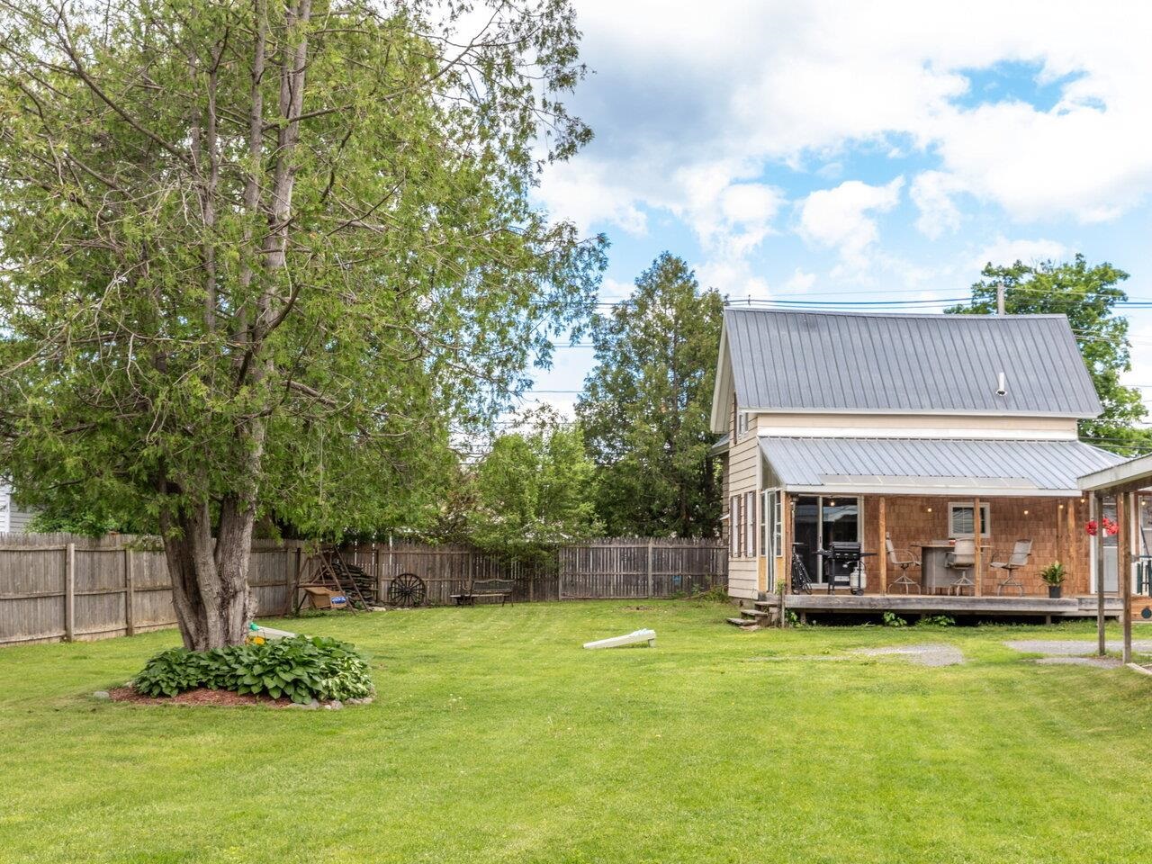 Large, Private Level Backyard