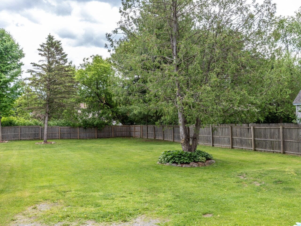 Partially Fenced Yard