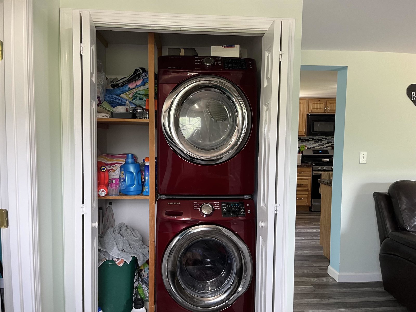 Laundry convenient to the bedrooms