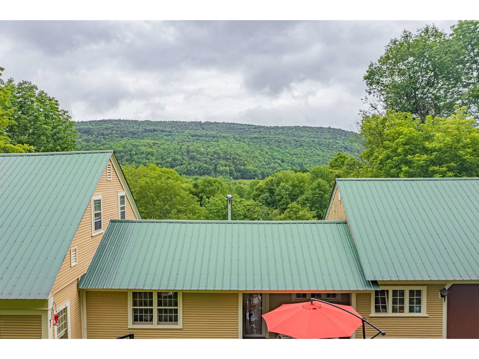 Mountains Behind House