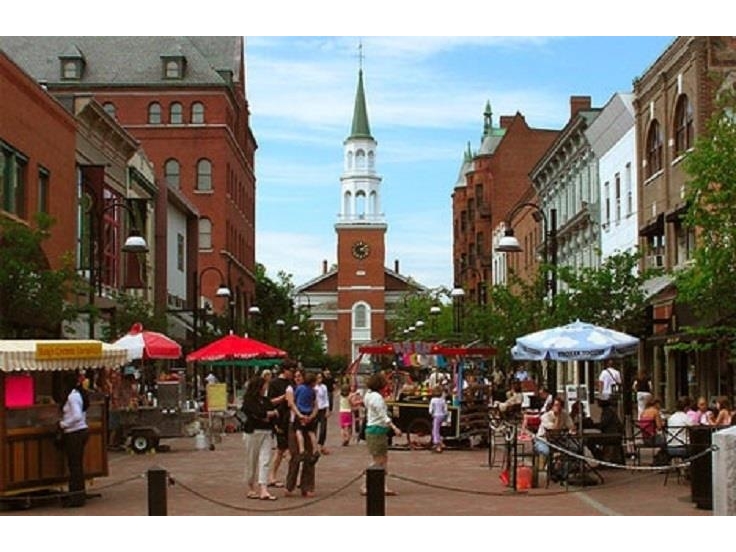 Quick drive to the Church Street Marketplace