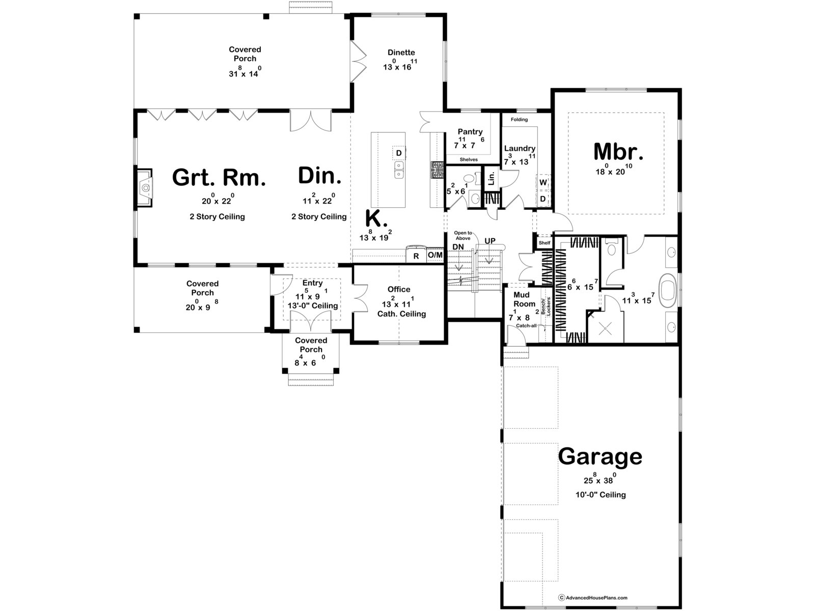 1st Floor layout