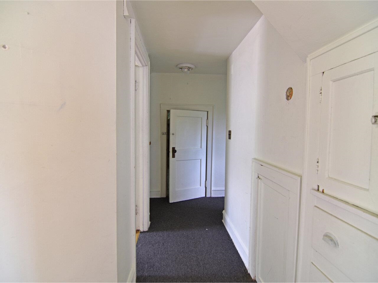 Hallway to storage