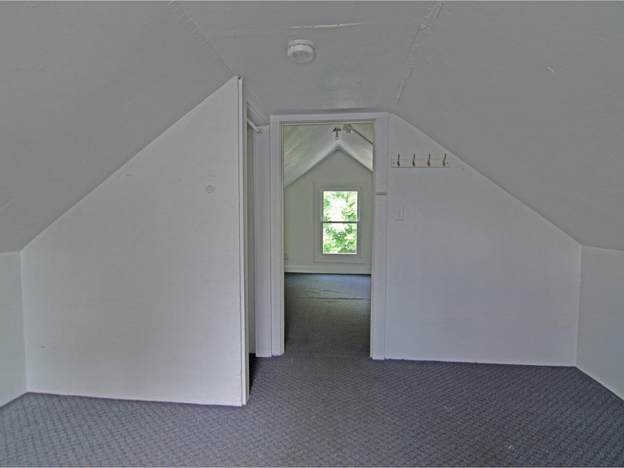 Two rooms in finished attic