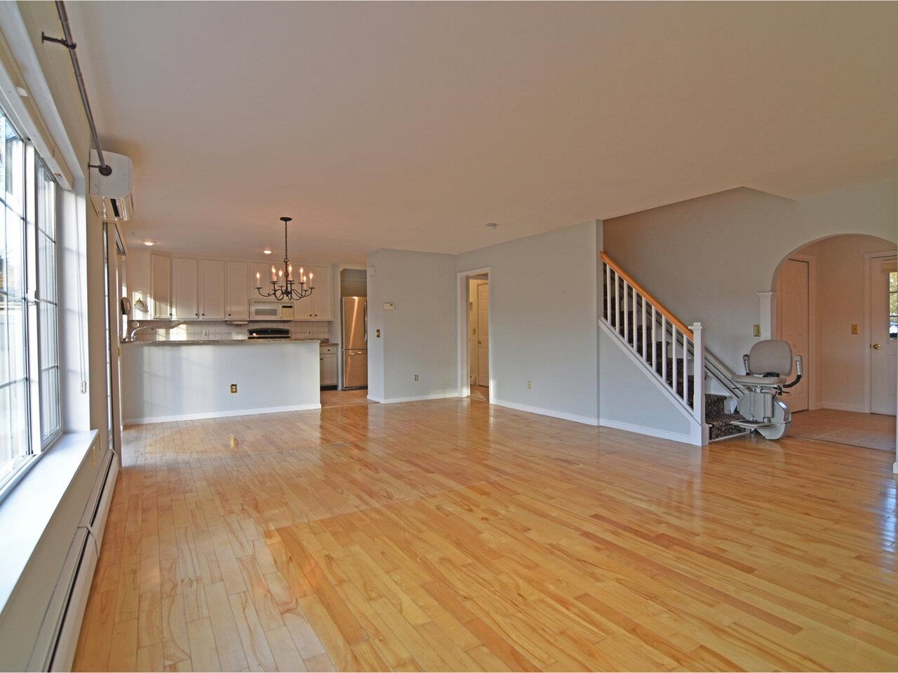 Wide open floor plan