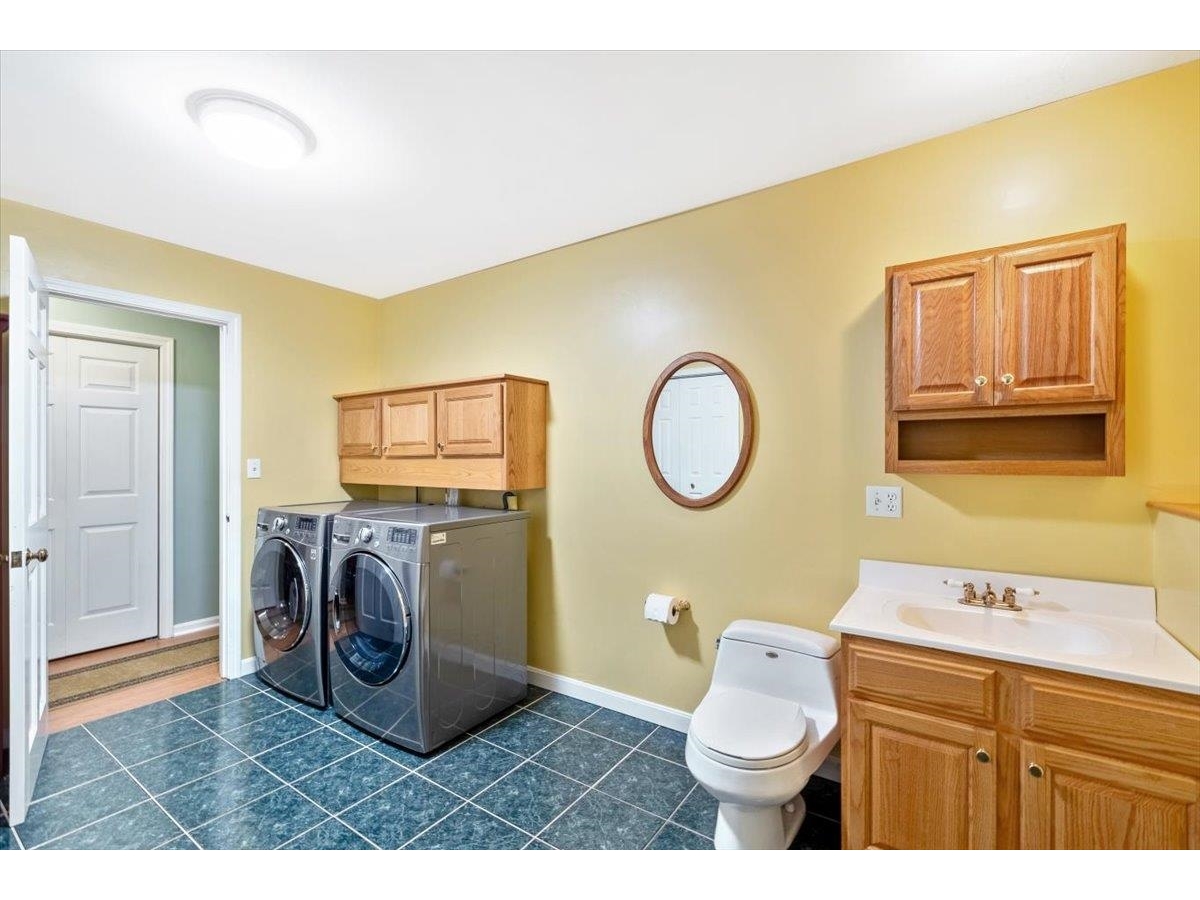 First Floor Laundry and 1/2 bath