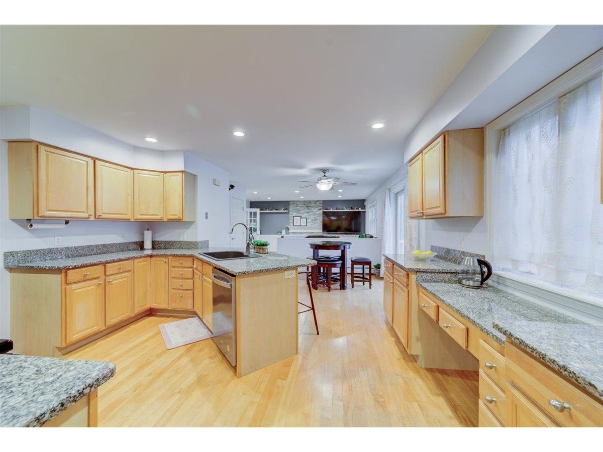 Open concept kitchen