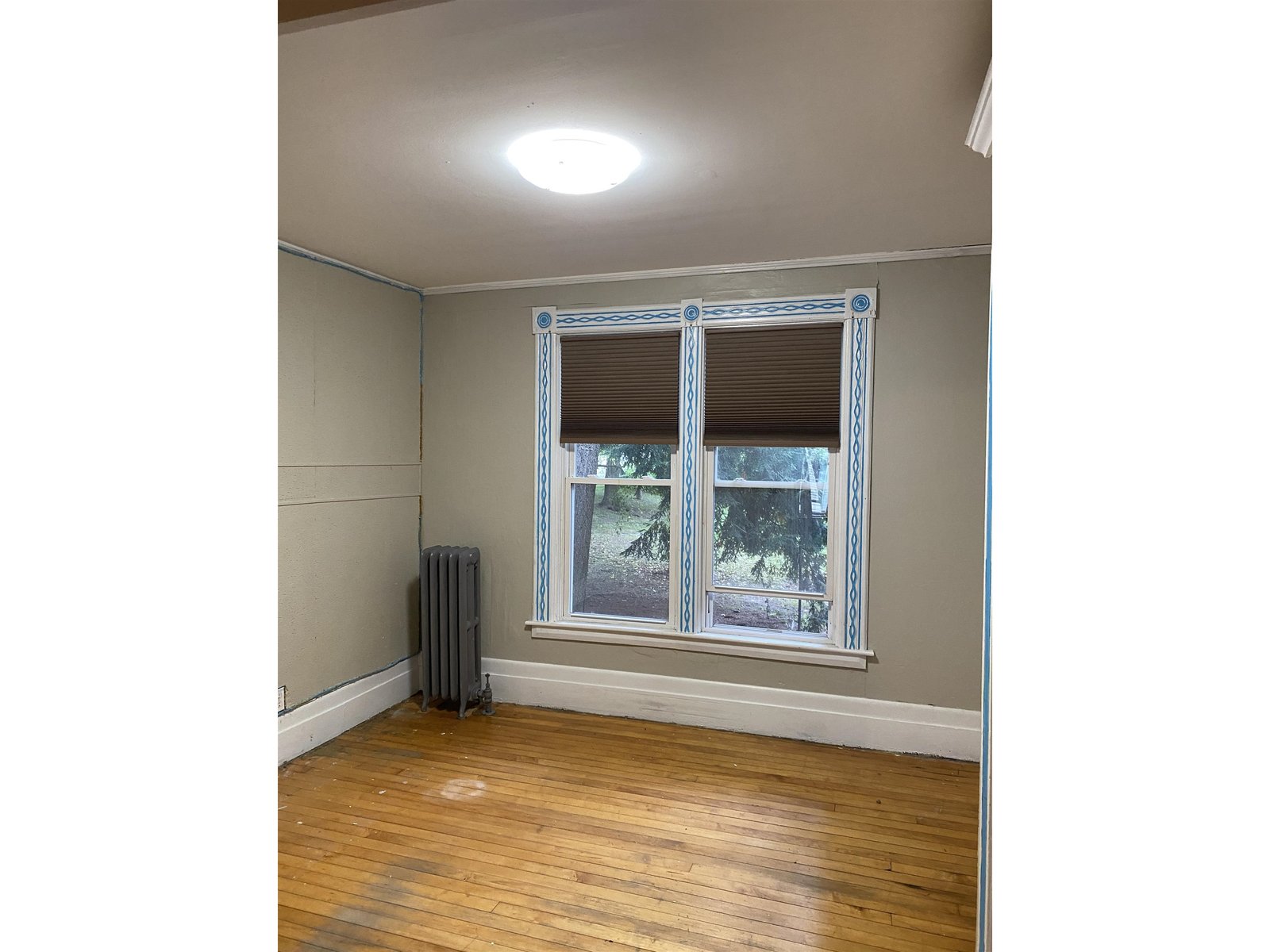 Bedroom - Carpet Removed, Hardwood Underneath