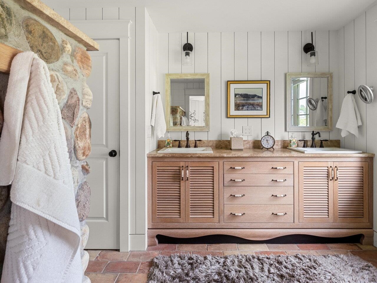 Custom Vanity - Double Sinks