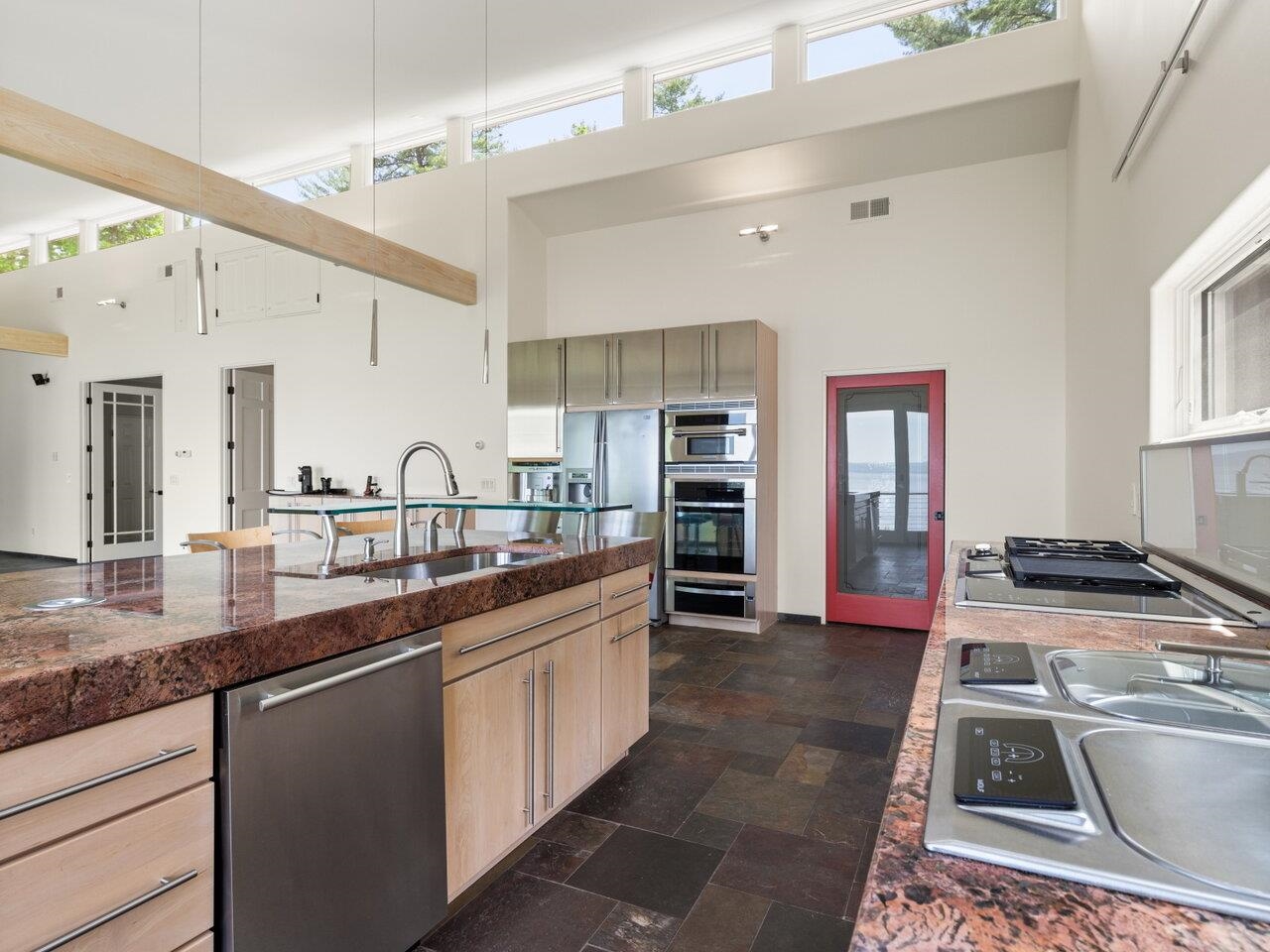 Oversized kitchen island