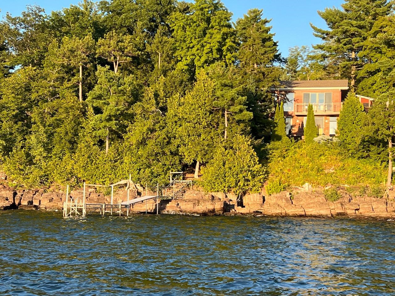 Lakefront living with dock