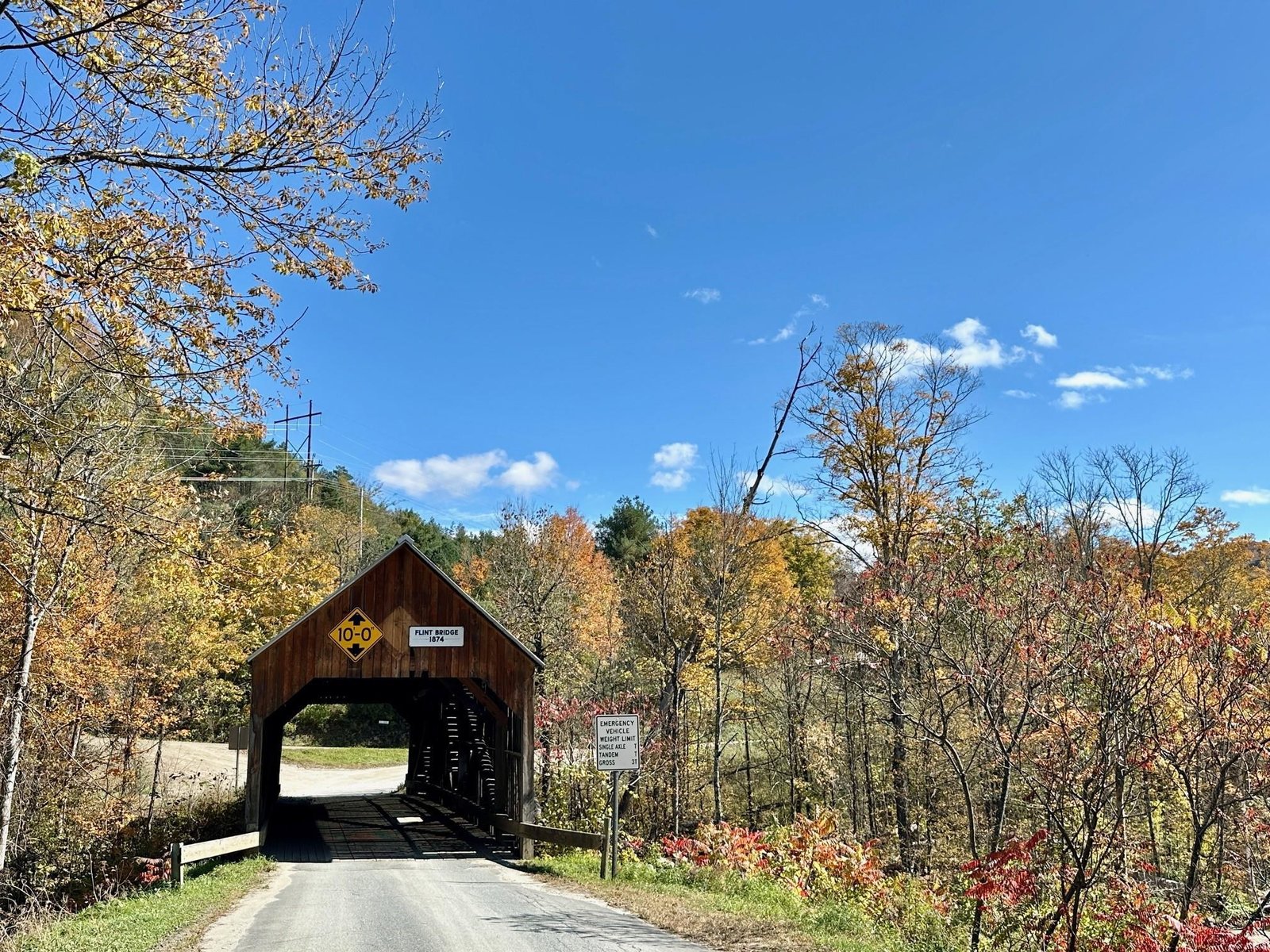 Covered Bridge to the parcel