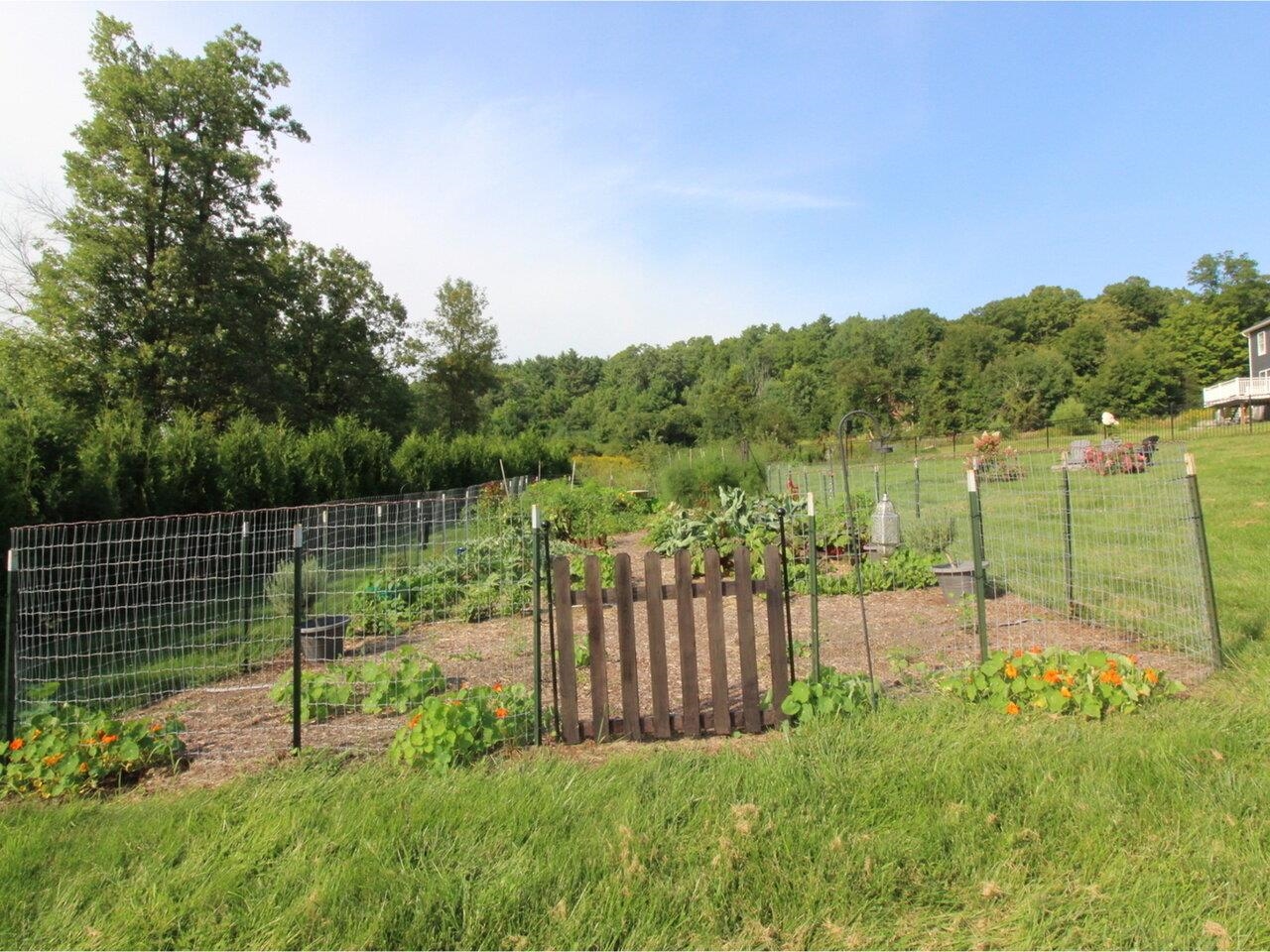 Fenced Vegetable Garden