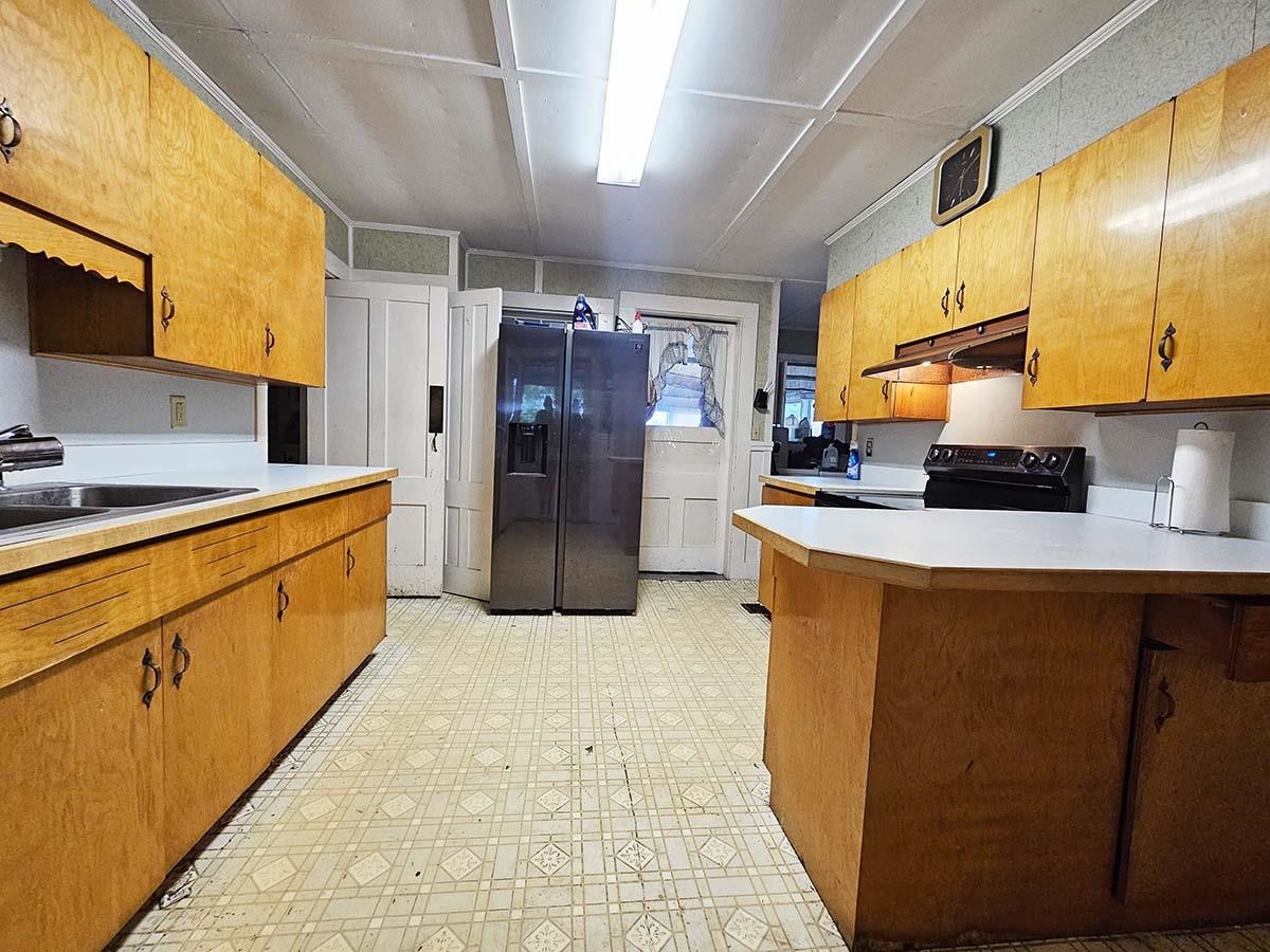 Kitchen with Stainless Appliances