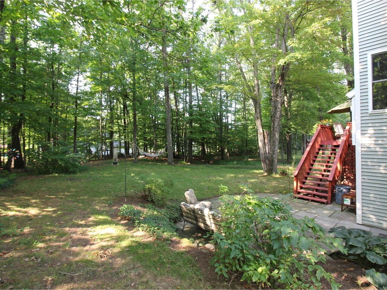 Private Wooded Backyard