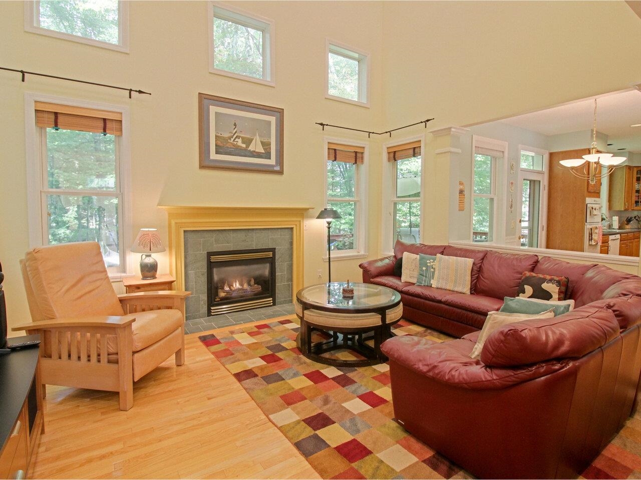 Family Room with Gas Fireplace