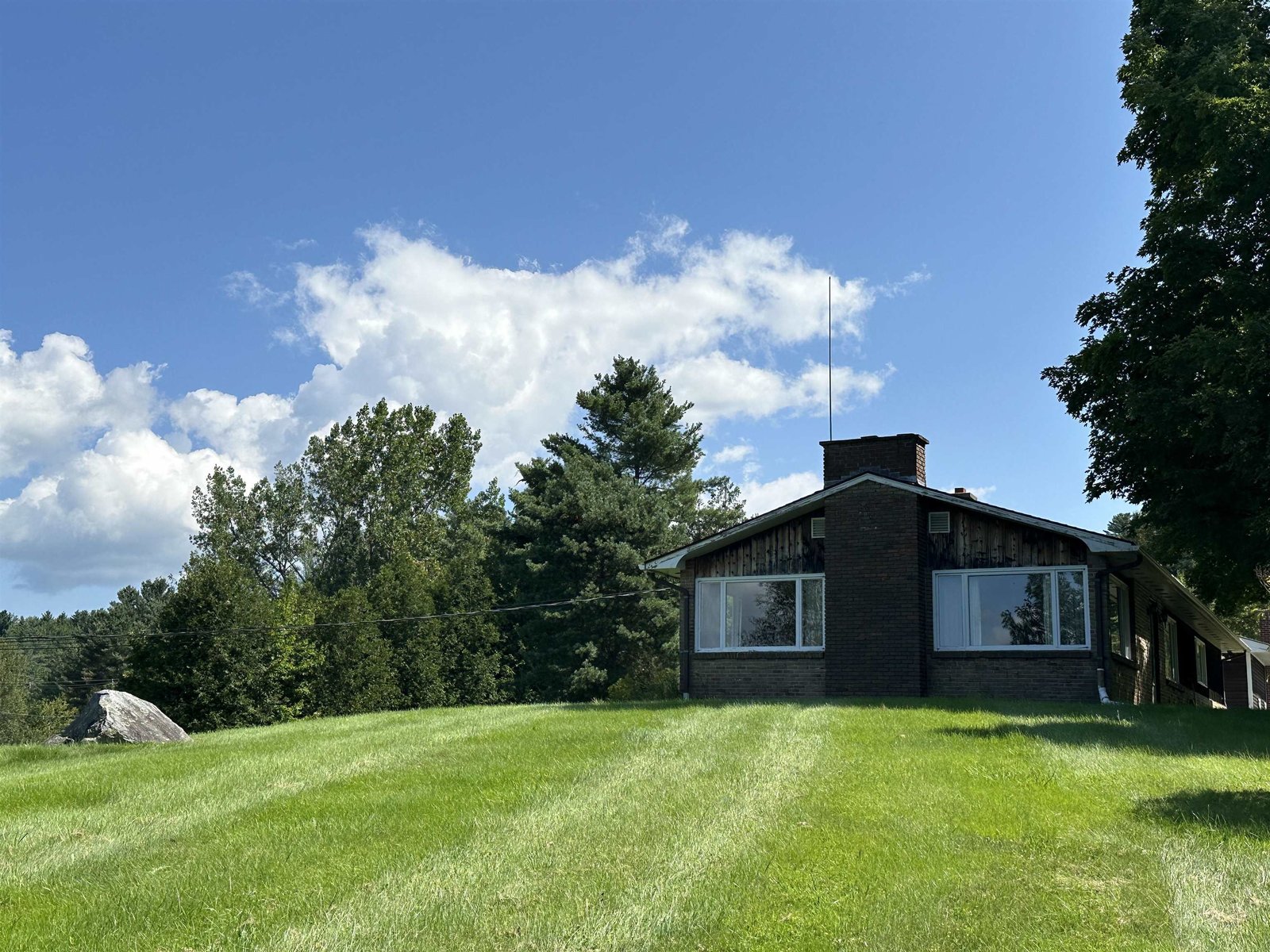 Back of the house and garage