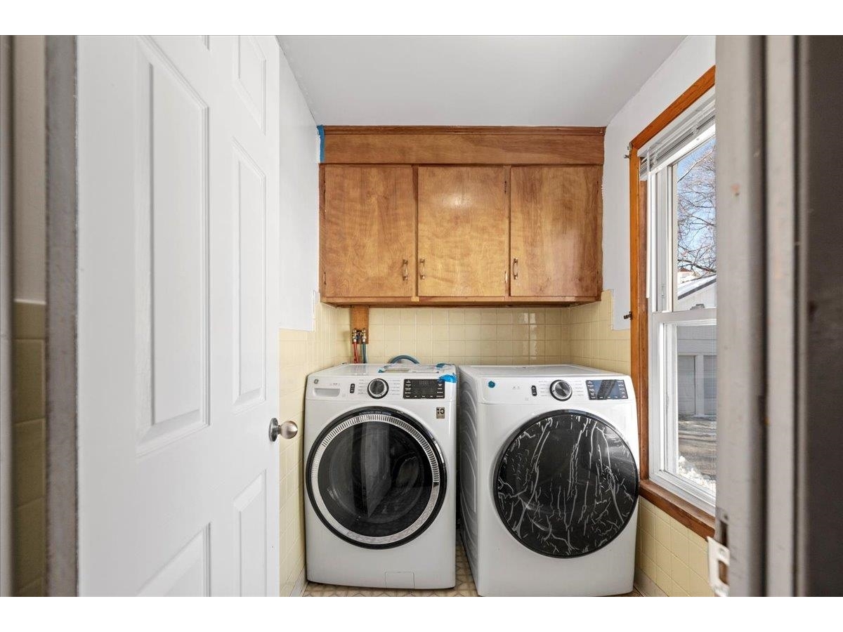 First floor laundry room