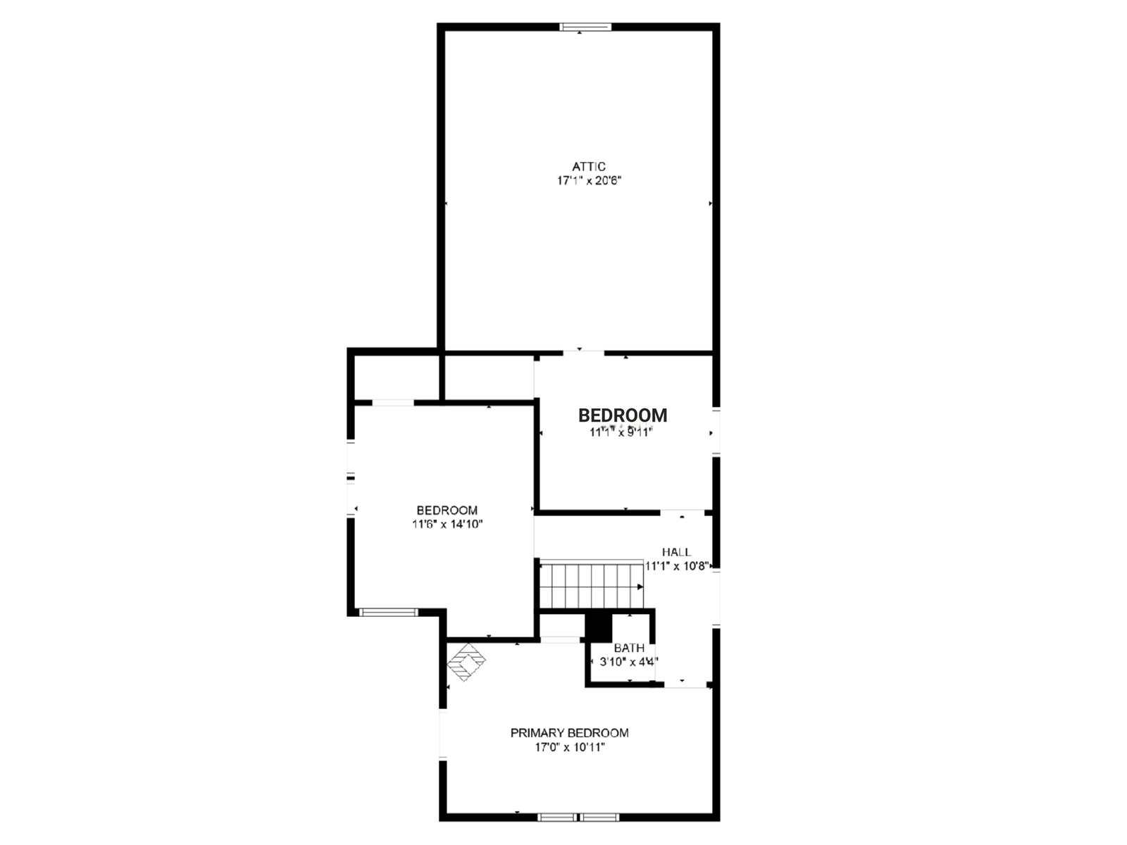 Floor plan-Second floor