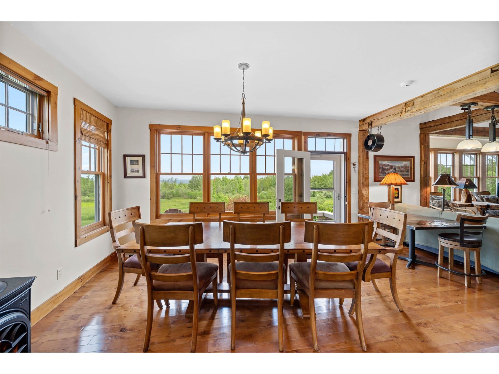 Dining Room seating for 8 and wonderful views