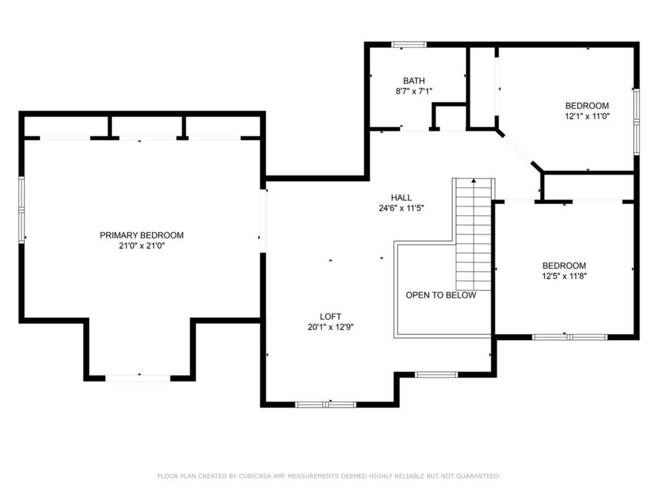 Floor Plan - Second Level