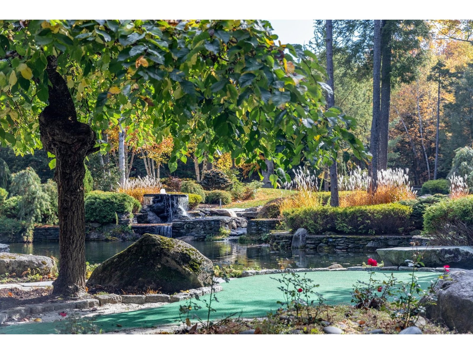 Water Feature and Miniature Golf