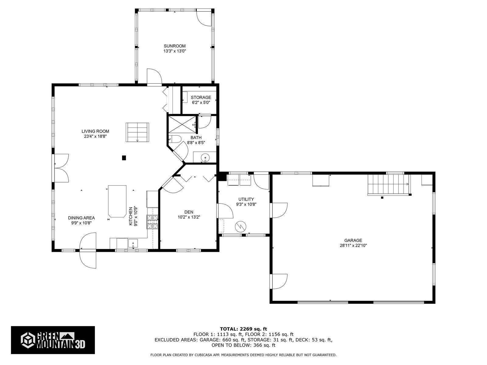 Floor Plan - Main Level