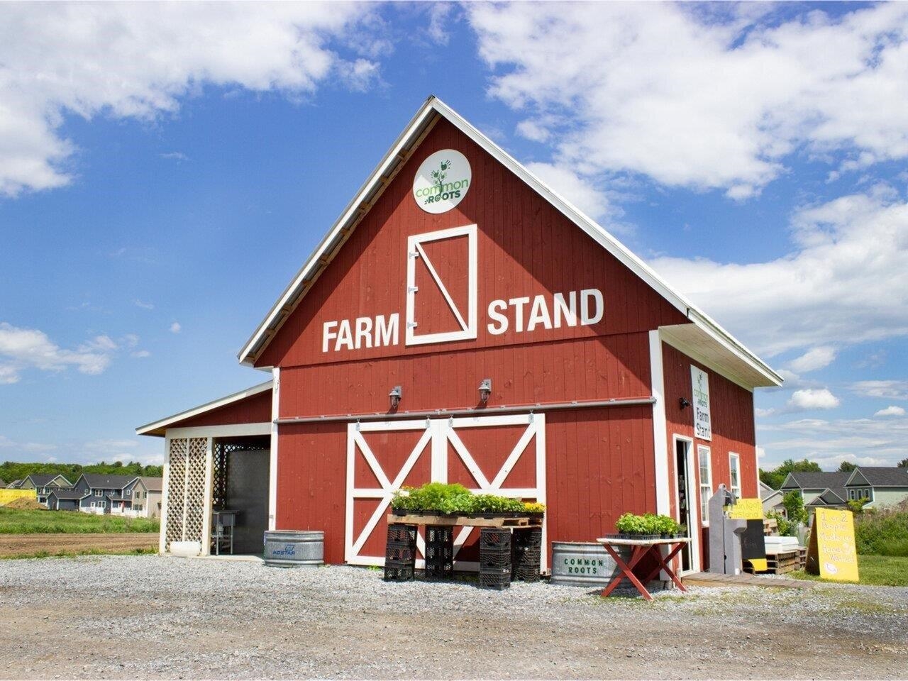 Neighborhood farmstand