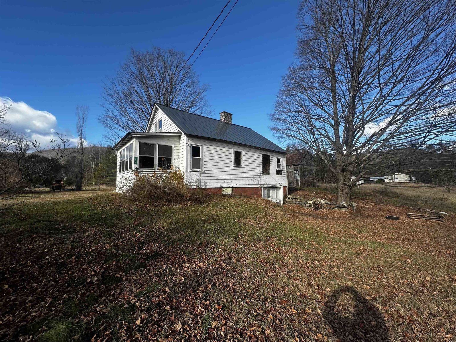 road side of house