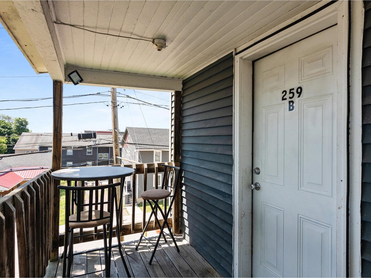 Enjoy breakfast on the porch!