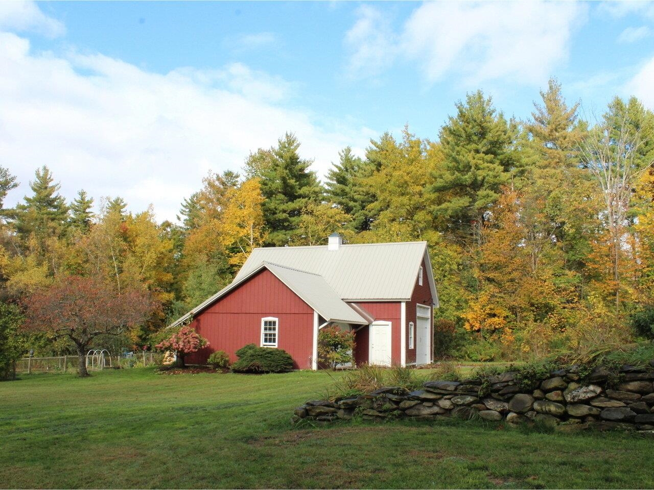 View of Barn from pool side